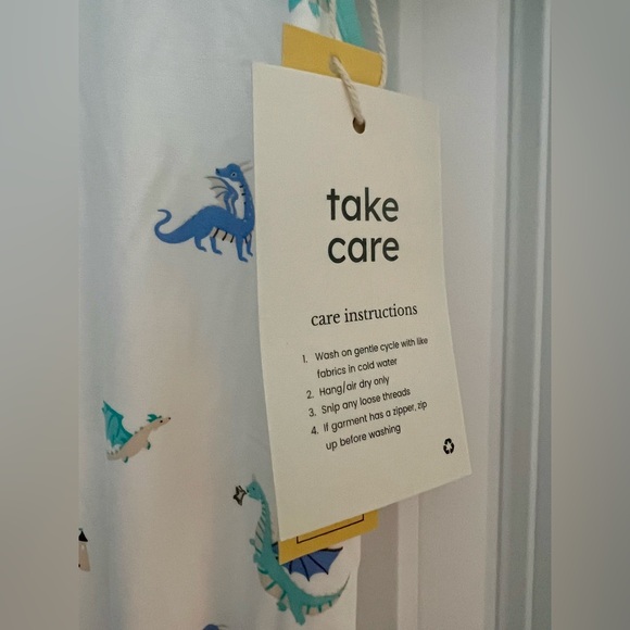 NWT Kyte BABY Sleep Bag Walker, Dragon, 0.5 TOG / Sz L (18-36 months) - Picture 4 of 5